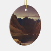 湖CoruiskのSkye -夜明け、c.1826-32の島(w/c セラミックオーナメント (右)