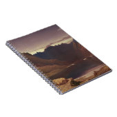 湖CoruiskのSkye -夜明け、c.1826-32の島(w/c ノートブック (右側)