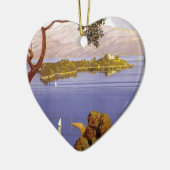湖Garda セラミックオーナメント (左)