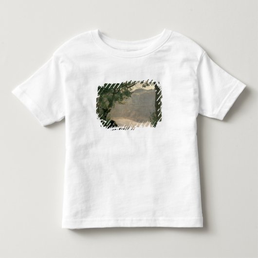 湖Nemi 1843年 トドラーTシャツ (正面)