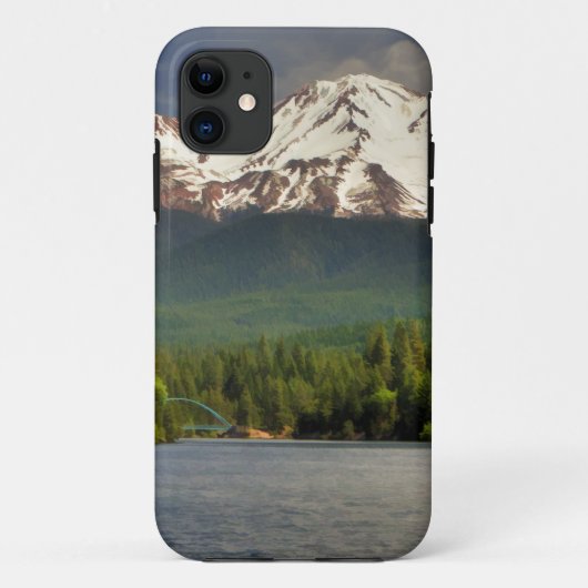 湖SISKIYOUからのMT SHASTA Case-Mate iPhoneケース (裏面)