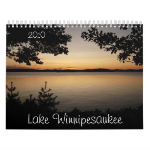 湖Winnipesaukee 2009年 カレンダー