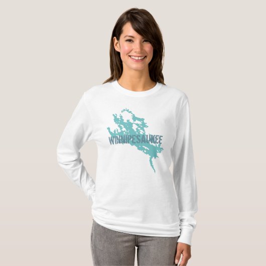 湖Winnipesaukee Tシャツ (正面フル)