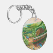 湘南を走るみかん電車 キーホルダー (正面左)