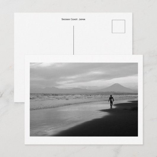湘南海岸:日本 ポストカード (正面/裏面)