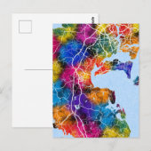 湛江中国シティマップ ポストカード (正面/裏面)