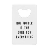 湯は万事薬 クレジットカード栓抜き (正面)