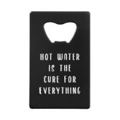 湯は万事薬 クレジットカード栓抜き (正面)