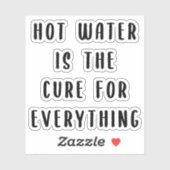 湯は万事薬 シール (シート)