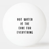 湯は万事薬 卓球ボール (裏面)