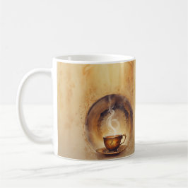 湯気エレガント立てティーカップアートマグ コーヒーマグカップ