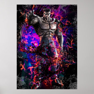 湯湯湯白松富黒 ポスター