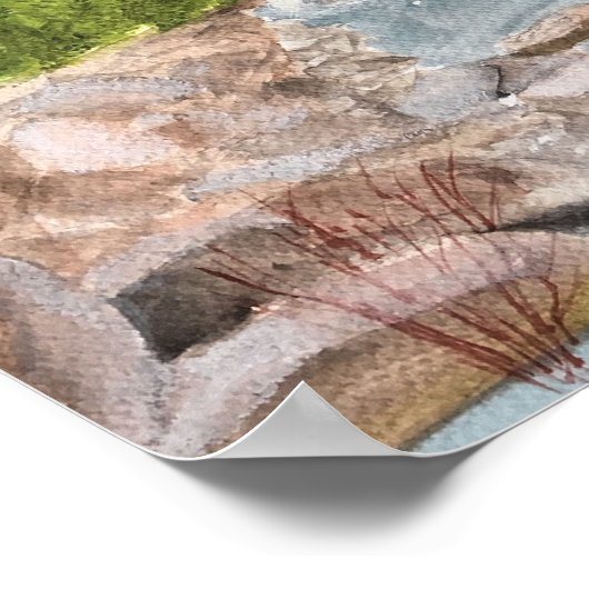 湯葉川3 ポスター (角)