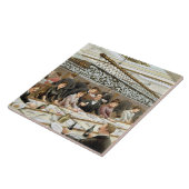 湾では、タイム夕食西部の海のうねり、f タイル (側面)