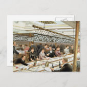 湾では、ディナータイム – 西部の海膨張, f ポストカード (正面/裏面)