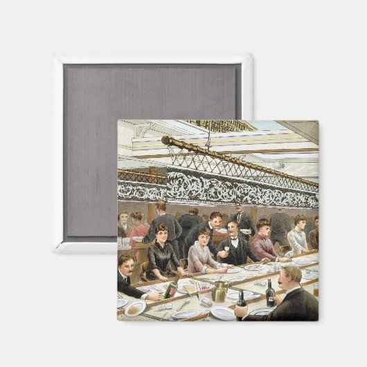 湾では、ディナータイム – 西部の海膨張， f マグネット (正面/裏面)