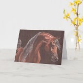 湾のアラビア人 カード (黄色い花)