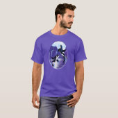 湾のシャチ Tシャツ (正面フル)