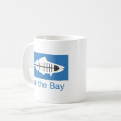 湾のスワッグを直して下さい コーヒーマグカップ (正面左)