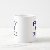 湾のロケットの中学校湾の村オハイオ州 コーヒーマグカップ (中央)