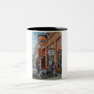 湾の油 ツートーンマグカップ