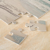 湾の海岸、アラバマSandwritingのビーチは単語を振ります ジグソーパズル (側面)