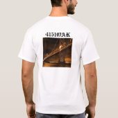 湾の生命 Tシャツ (裏面)