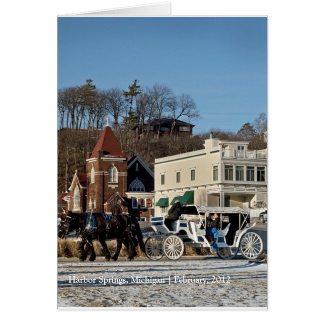 湾の通りキャリッジ乗車 (正面)