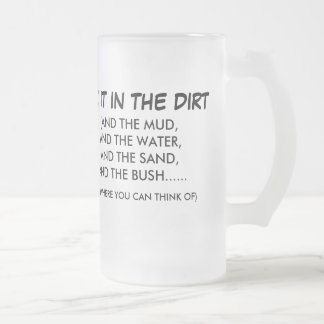 湾のBurnett広い4X4クラブ フロストグラスビールジョッキ