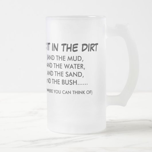 湾のBurnett広い4X4クラブ フロストグラスビールジョッキ (右)