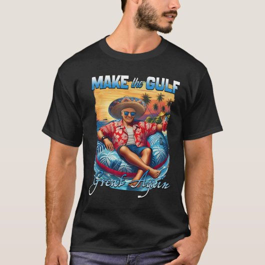湾を偉大に Trump Tシャツ ジョーク (正面)