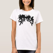 湾を救って下さい-何を見ますか。 Tシャツ (正面)