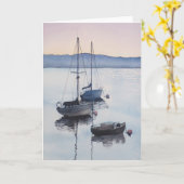 湾カードで静か カード (黄色い花)