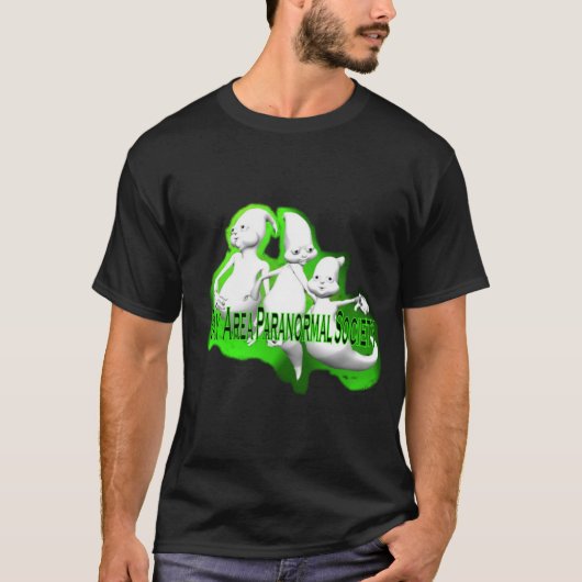 湾区域の超常的な社会の役人のワイシャツ Tシャツ (正面)