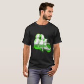 湾区域の超常的な社会の役人のワイシャツ Tシャツ (正面フル)