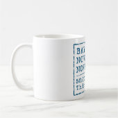 湾区域の11月の小説家のマグ コーヒーマグカップ (左)