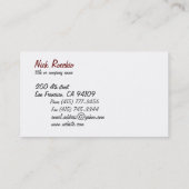 湾区域 名刺 (裏面)