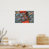 湾岸からの挨拶 ポスター (キッチン)