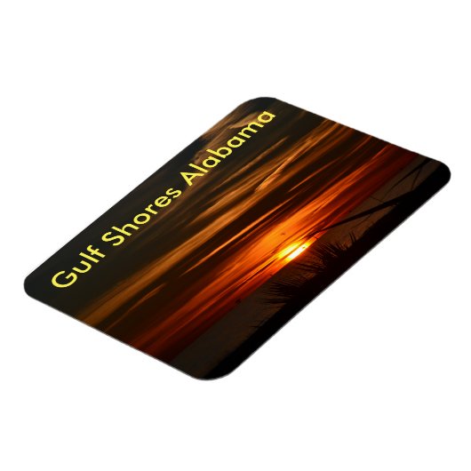 湾岸の夕日 マグネット (左側)