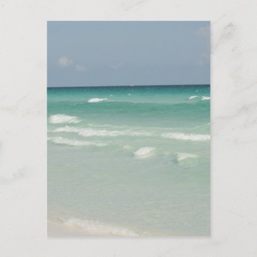 湾岸写真写真ビーチ ポストカード (正面)