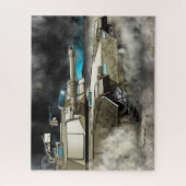 湾岸戦争ジャーナルM1タンクイメージパズル ジグソーパズル (縦)