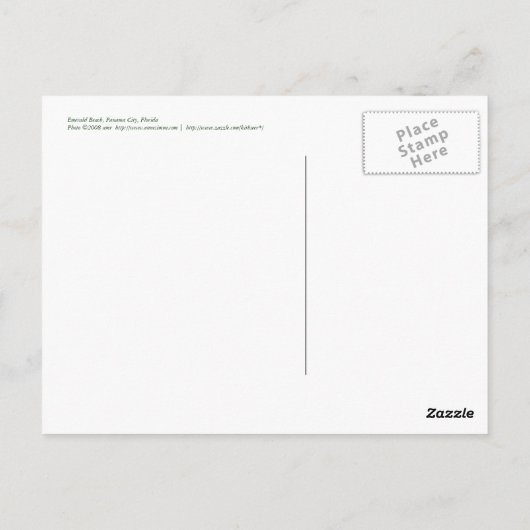 湾岸波 ポストカード (裏面)