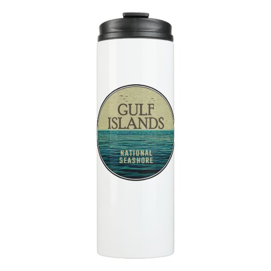 湾岸海辺海鳥 タンブラー (正面)