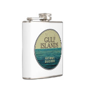 湾岸海辺海鳥 フラスク (右)