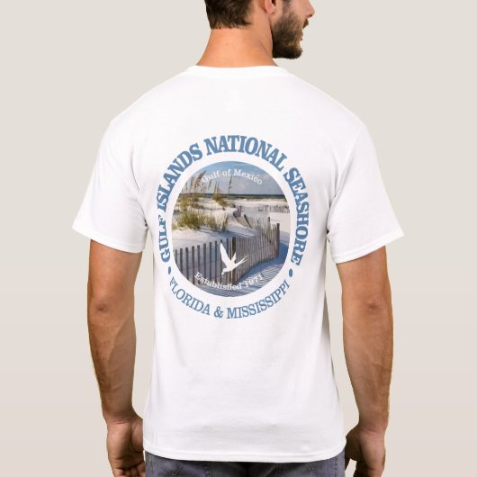 湾岸諸島国立公園 Tシャツ (裏面)