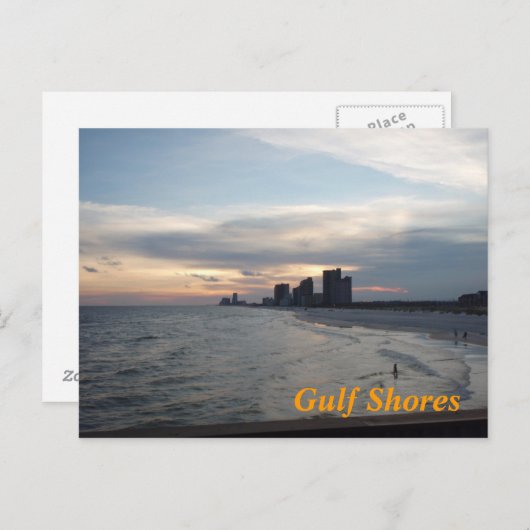 湾岸諸州のはがき ポストカード (正面/裏面)