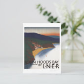 湾岸鉄道ポスター空中展示 ポストカード (スタンド正面)