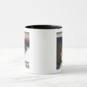 湾岸鉄道ポスター空中展示 マグカップ (中央)