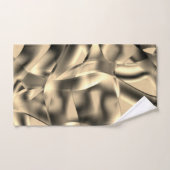 湾曲したカーキまたはベージュの形状、明るい色調 バスタオルセット (ハンドタオル)