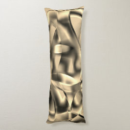 湾曲したカーキまたはベージュの形状、明るい色調 ボディピロー